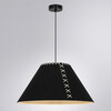 Миниатюра фото подвесной светильник arte lamp fleece a7092sp-1bk | 220svet.ru